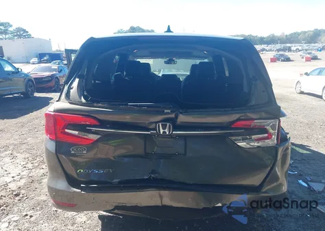 2022 Honda Odyssey Ex-L from USA, damaged, VIN 5FNRL6H79NB052237
